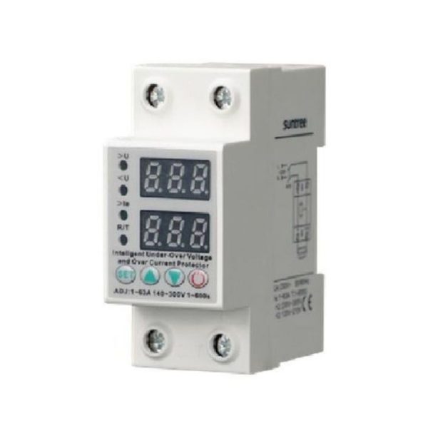 Intelligent Single Phase Adjustable Over/Under Voltage & Current Protector (AVS)