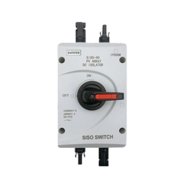 PV Disconnect c/w mc4 connectors