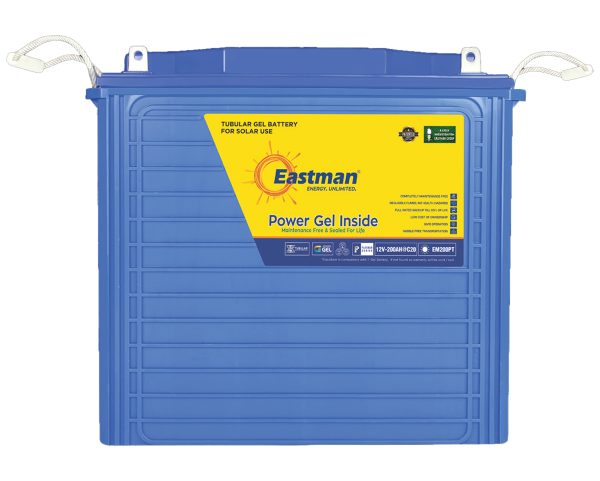 200AH/12V Eastman Tubular Gel Battery